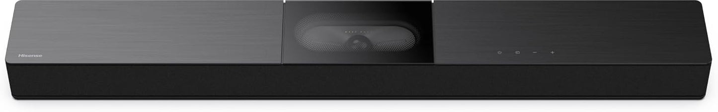 Hisense HS2000, 2.1 CH Soundbar, Visual Built-in Subwoofer, 240W Max Audio Power, Dolby Audio, DTS Virtual:X, TV Mode, EzPlay
