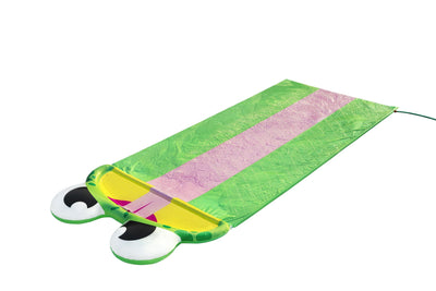 Bestway 4.88m friendly frog slide (contents:one water slide, repair patch) age 3+