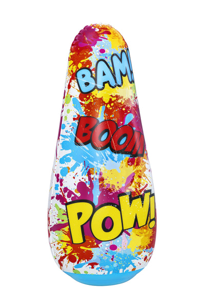 Bestway 119cm comic blast bop bag (1 punching bag) age 3+