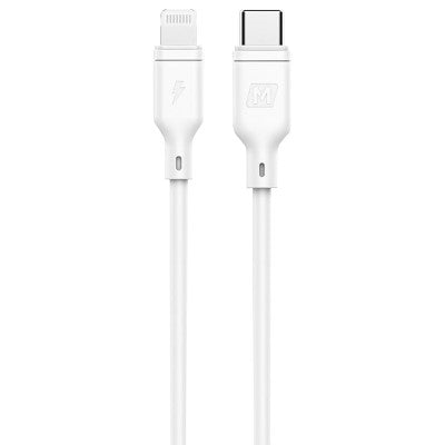 MOMAX DL36W Zero Cable - 20W / USB-C / Lightning / 1.2 Meter / White