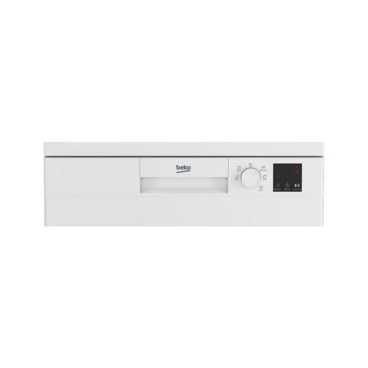 Beko Free-Standing Dishwasher, 5 Programs, 13 Settings, DVN05320W - White