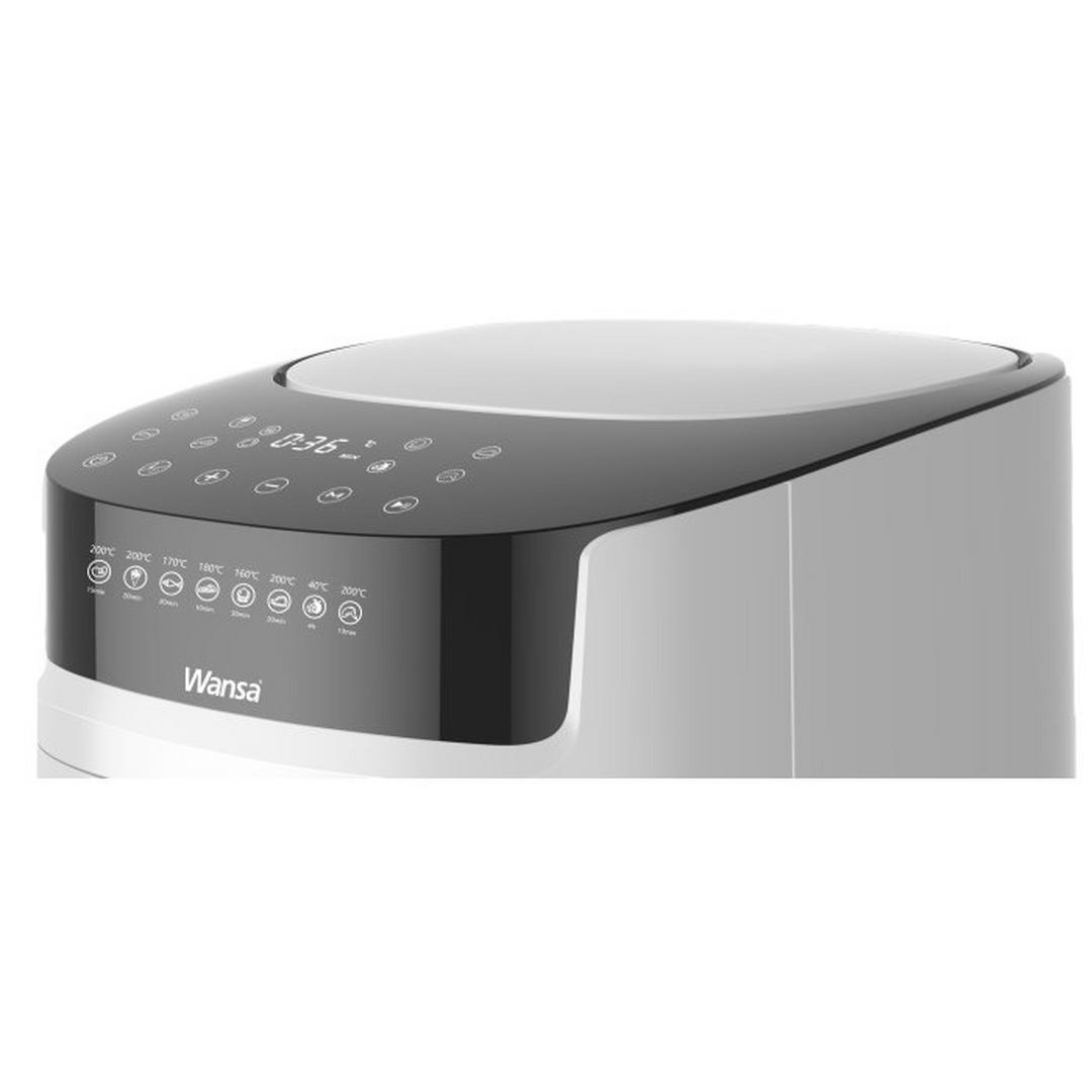 Wansa Air Fryer, 6.5 L, 1800W, AF9005T-GSW – White