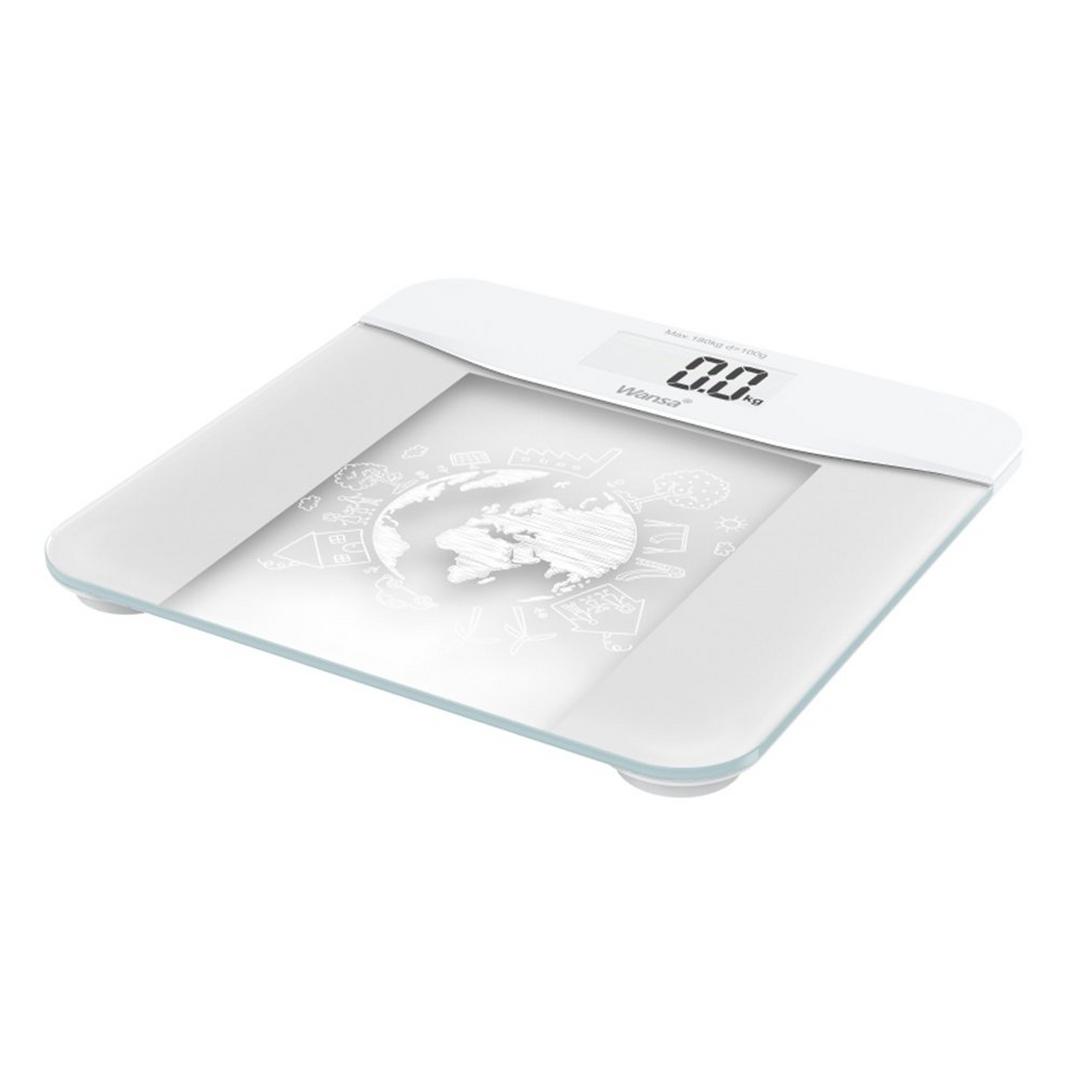 Wansa Electronic Personal Scale, EB855 - White