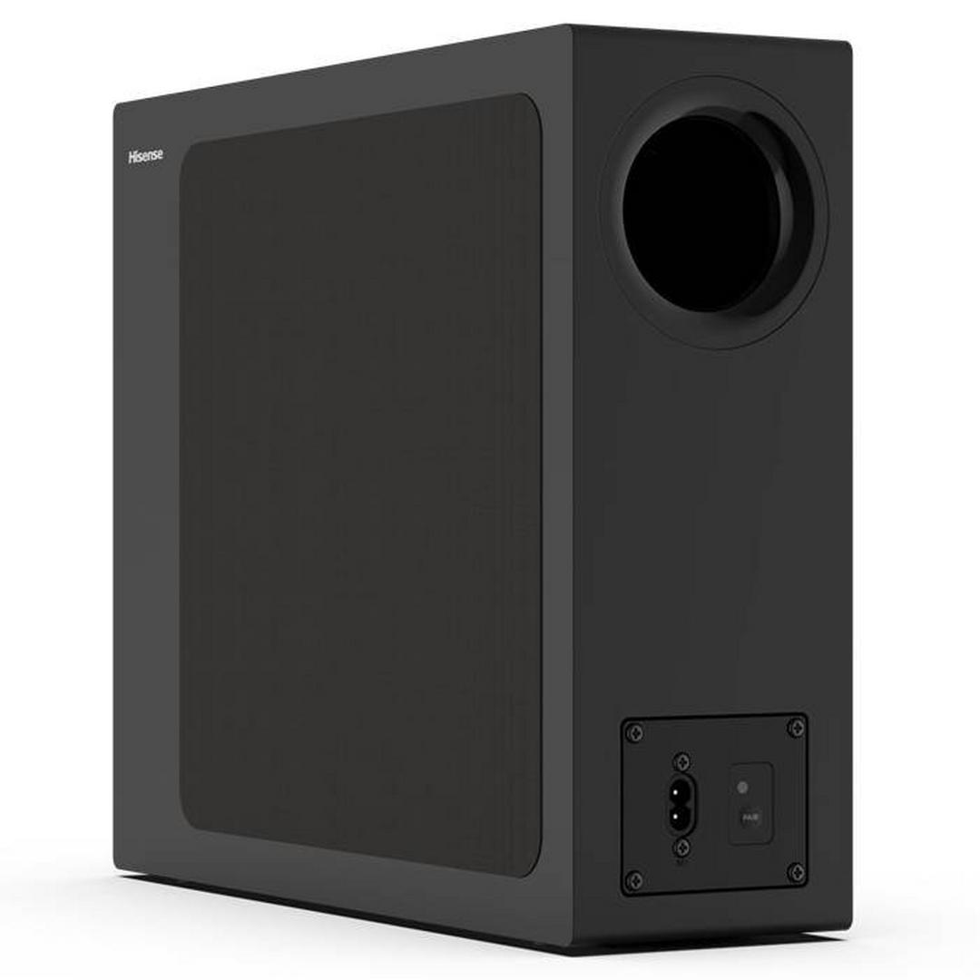 Hisense Wireless 2.1 soundbar With Wireless Subwoofer, 240W, HS2100 - Black