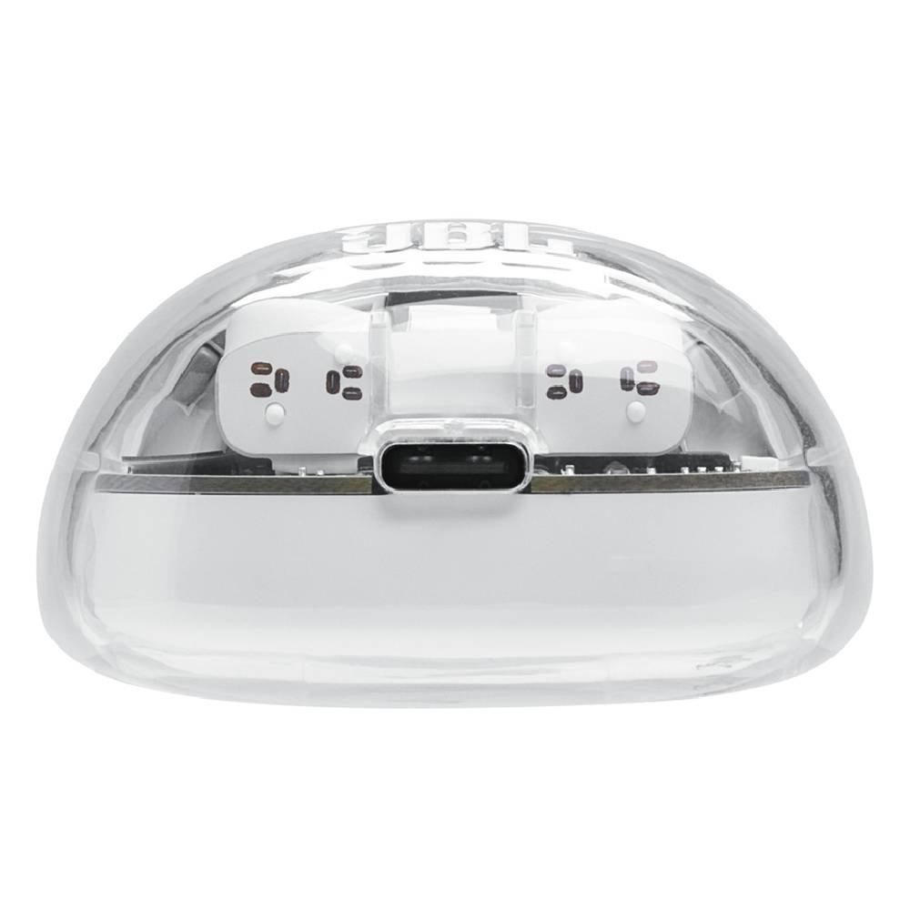 JBL Tune Flex 2 Ghost Edition Earbuds, JBLTFLEX2GWHT - White