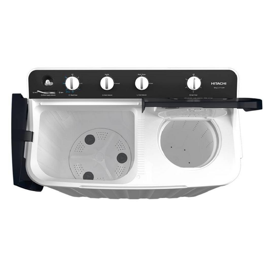 Hitachi Twin Tub Washer, 10.5KG, LTT H0JWT MRG - White