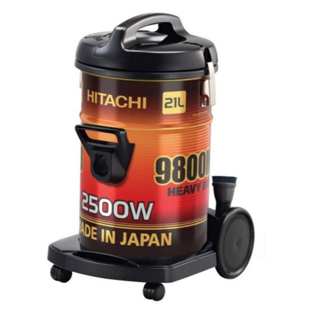 Hitachi Drum Vacuum Cleaner, 21L, 2500W, CV-9800MIJ RGB – Red & Black