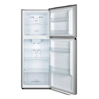 Hisense Top Freezer Refrigerator, 203L, 7.2 CFT, RT3N264NAI - Inox