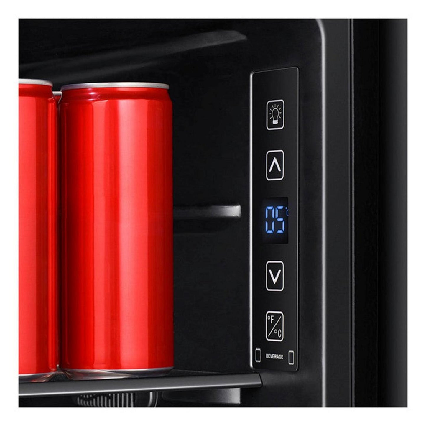Hisense Beverage Cooler, 94L, 3.3 CFT, RBC122N4ASU - Black