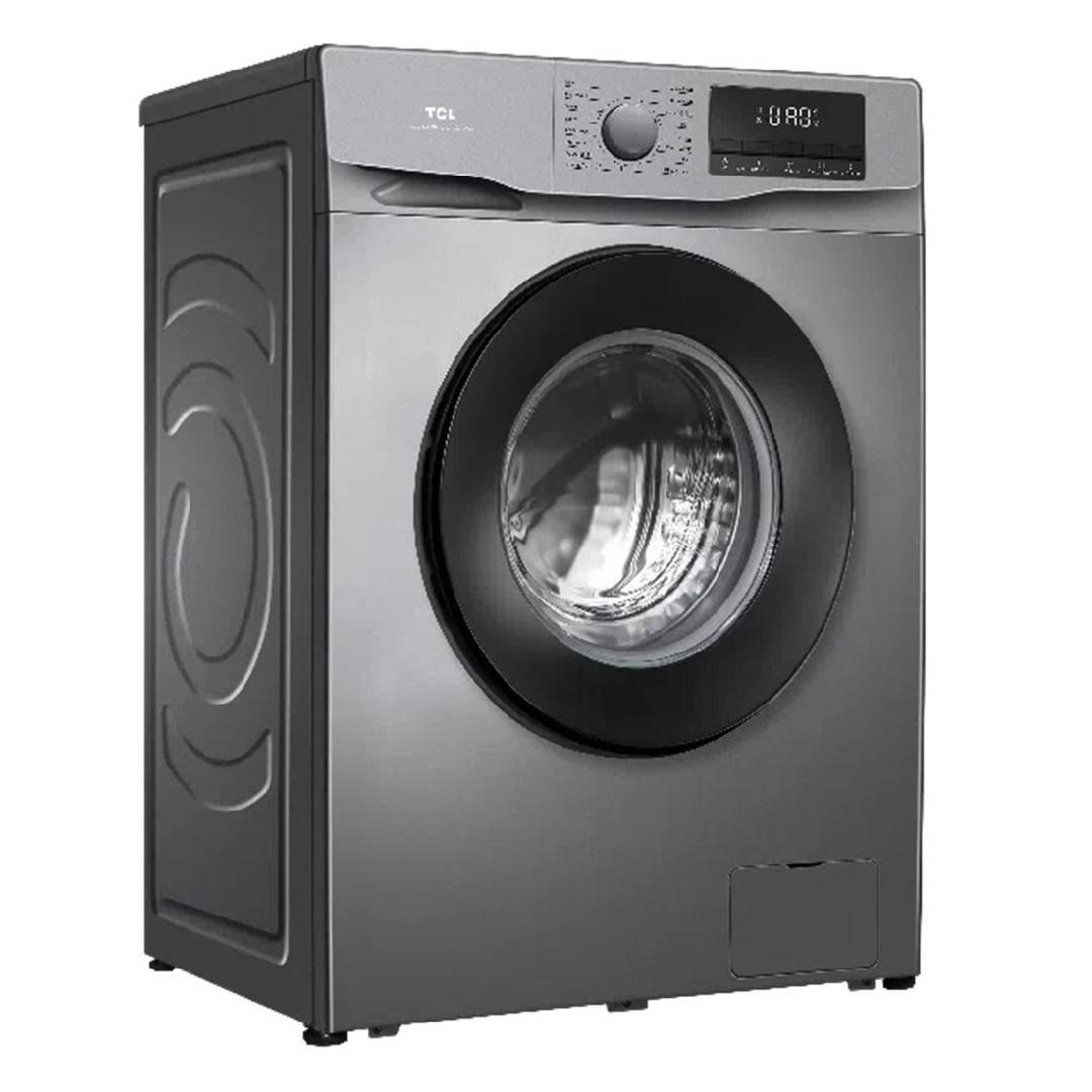 TCL Front Load Washing Machine, 7KG, P607FLG – Dark Grey