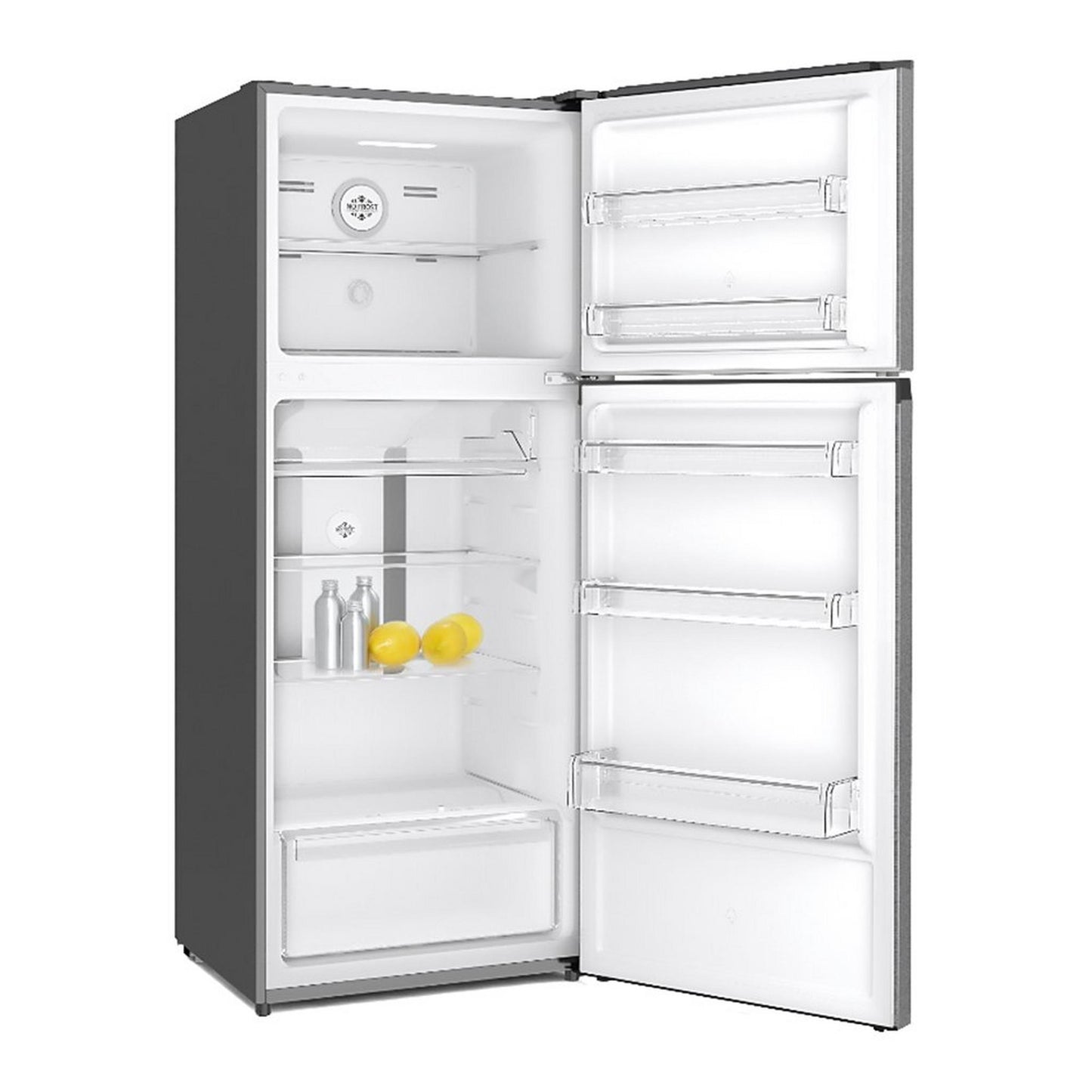 Daewoo Ref Top Freezer, 420L, 14.8 CFT, DR-T5041DI - Inox