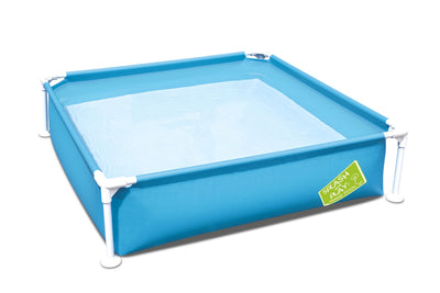 Bestway 1.22m x 1.22m x 30.5cm my first frame pool (contents:one pool) age 2+