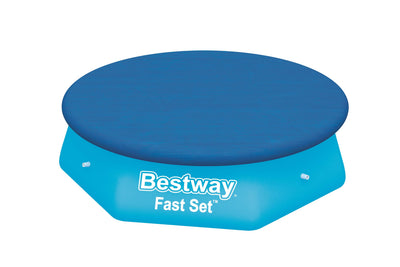 Bestway 2.44m round pool cover (one pool cover, fits 2.44m (8') fast set pools)
