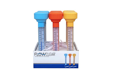 Bestway assorted floating pool thermometer w/pdq (contents:1 floating pool thermometer,assorted in 3 colors: orange, yellow, blue.)