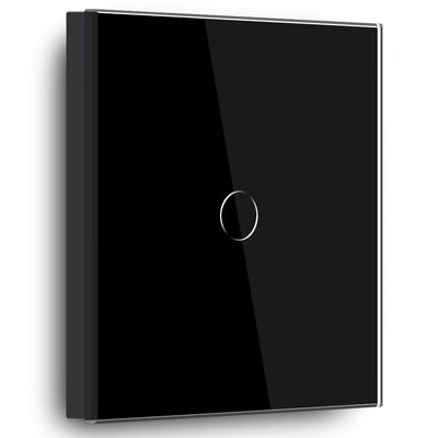 Gopeta, Smart Wi-Fi Double Pole Touch Switch - 20A / Black