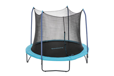 Bestway 3.05m x 2.55m xtreme air trampoline (1 trampoline, 1 spring-loading tool, 4 anchors, 8 foot pads) age 6+