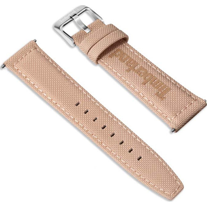 Timberland Sapo Leather Strap For Apple Watch Ultra/45/44/42/22mm - Nude Fabric SS