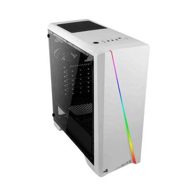 Aerocool Cylon RGB Mid Tower Case - White
