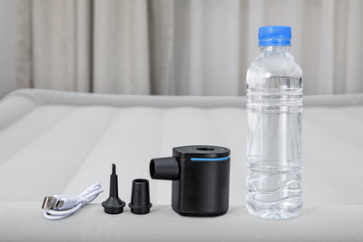 Bestway powertouch pocket usb electric air pump (power pump, 3 valve adaptors)