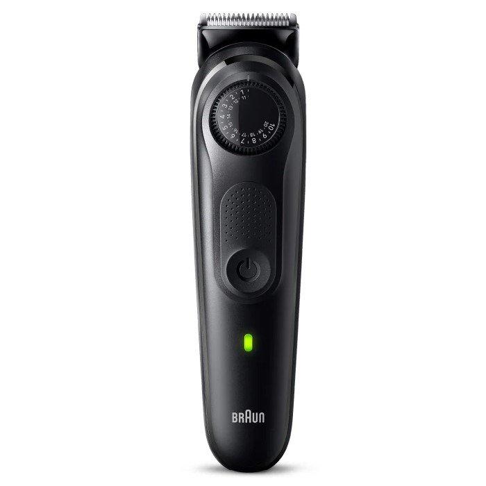 Braun Men'S Beard Trimmer 5 With Precision Wheel, 5 Styling Tools, 100 Mins Runtime, BT5420 - Black