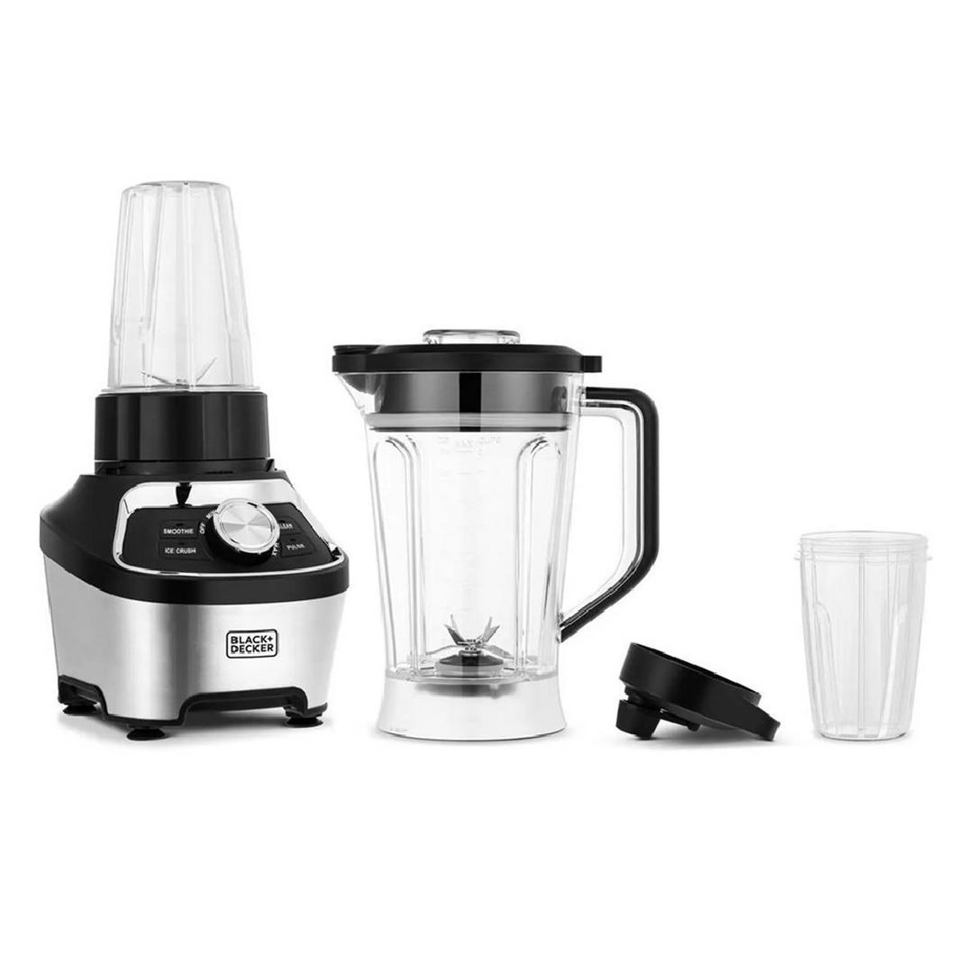 Black+Decker Stainless Steel Blender - 1200W / 1.85L / Black