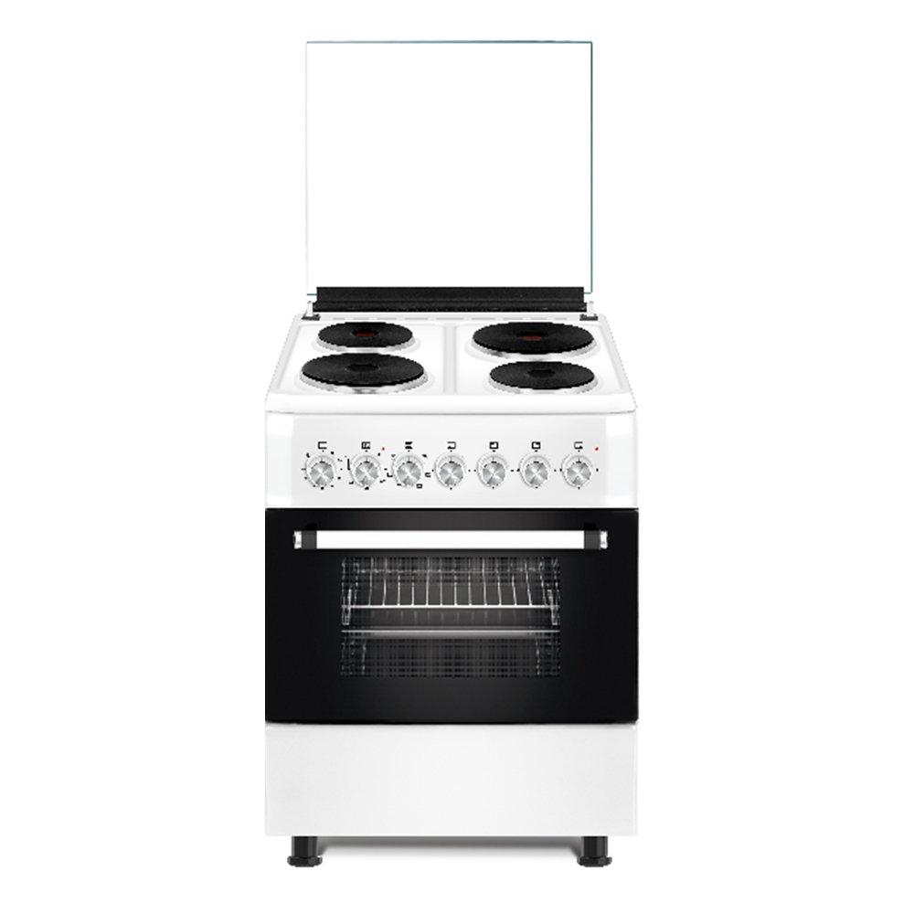 Ferre Electric Cooker 60 x 60cm - 4 Burner - White