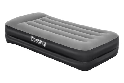 Bestway 1.91m x 97cm x 46cm tritech air mattress twin built-in ac pump (air mattress, travel bag, repair patch, with built-in pump(220v~240v))
