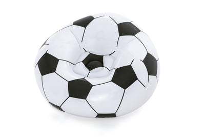 Bestway 1.14m x 1.12m x 66cm beanless soccer ball chair (contents:1 chair, repair patch) age 6+
