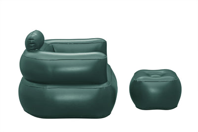 Bestway 1.07m x 99cm x 80cm comfi cube lounger (chair, repair patch, 2 assorted colors.)