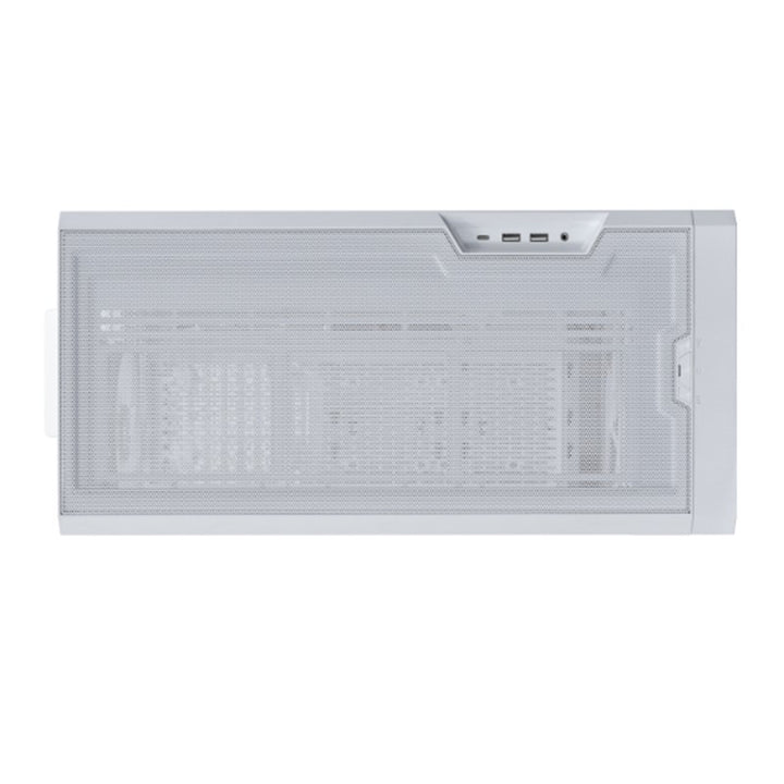LIAN LI Lancool 217 INF Mid Tower ATX Gaming Case - White (3 Fans Included)