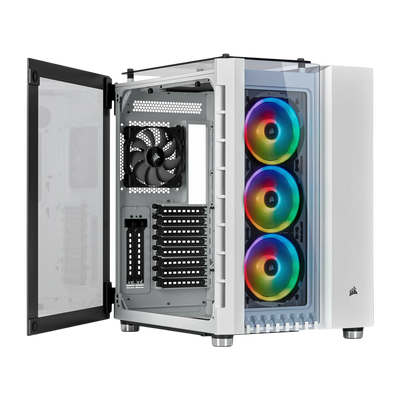 CORSAIR Crystal Series 680X RGB Mid Tower Case - White