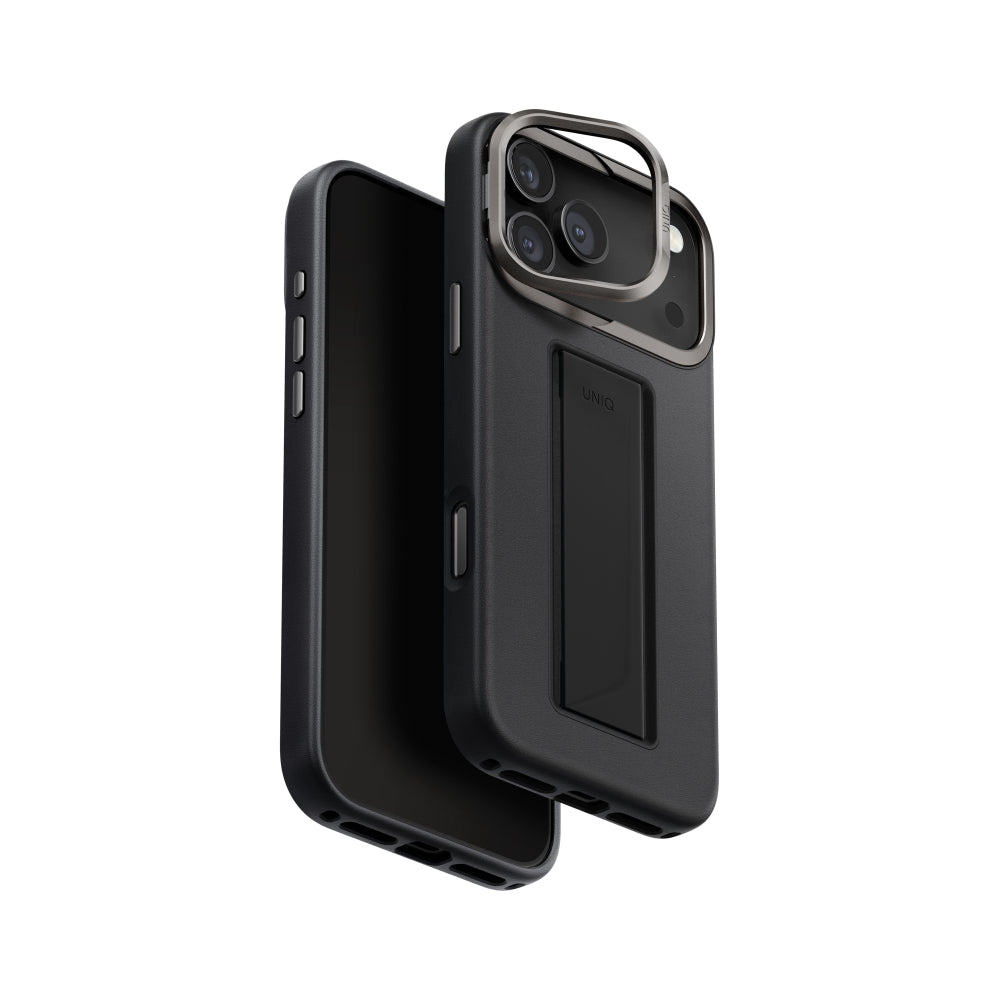 UNIQ Hybrid Heldro Air Magclick Charging For iPhone 17 Pro Max (2025) 6.9 - Dallas Black Accessories > Mobiles &