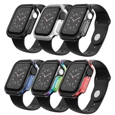 Wiwu Defense Armor Series Case For Apple Watch 44 - 45 Mm - Grey Accessories > Smart Watches