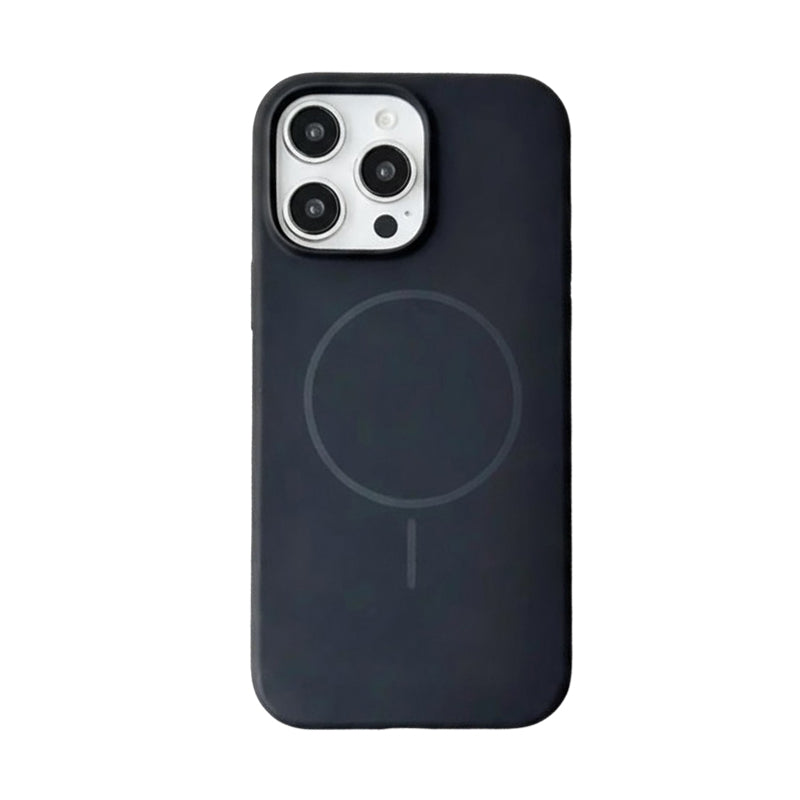 Silicon Case For Apple iPhone 16 Pro Max / Black Accessories > Mobiles & Tablets > Mobiles > Covers & Cases