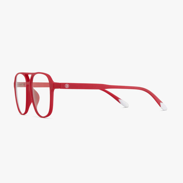 Barner Brad Screenglass - Burgundy Red