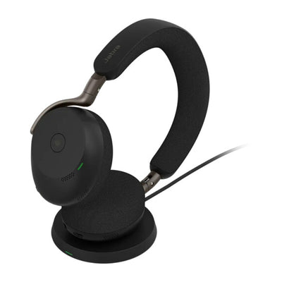 Jabra Evolve3 75 MS Stereo Headphone - Wireless / USB-C / Black