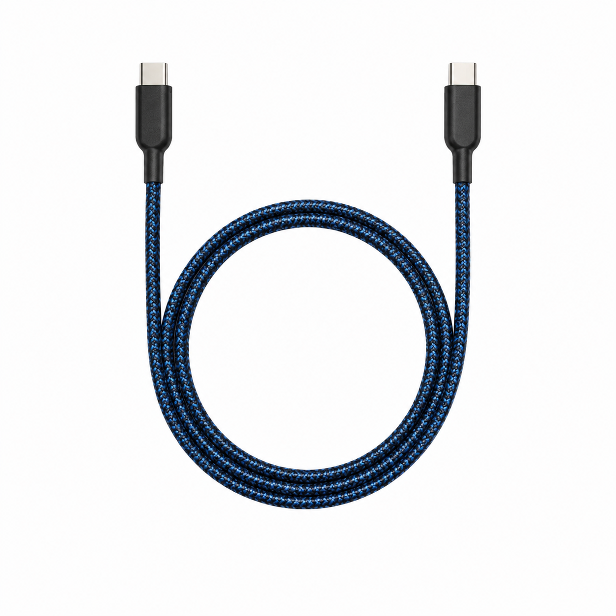 ENERGIX Q8 Fast Charging & High-Speed Data Transfer Cable - 60W / USB-C / 1 Meter / Cyber Blue