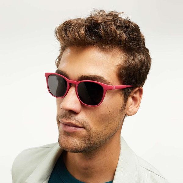 Barner Dalston Sunglasses - Burgundy Red