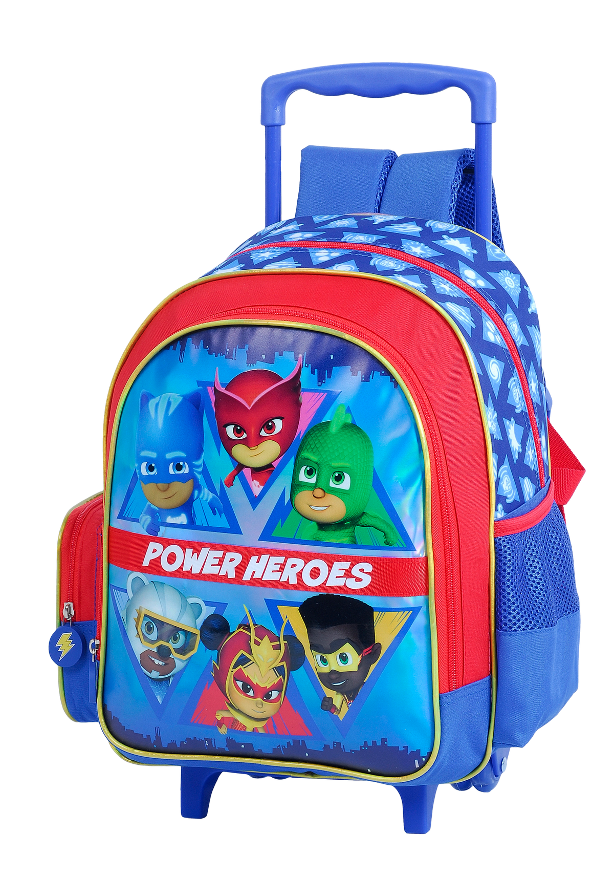 Pj Masks Trolley Bag - 14-inch - Blue/Red