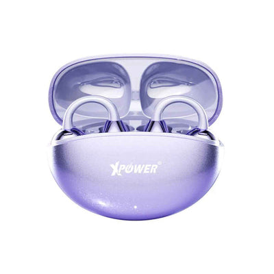 Xpower Powerclip GL8 wireless Earbud - Bluetooth / Purple