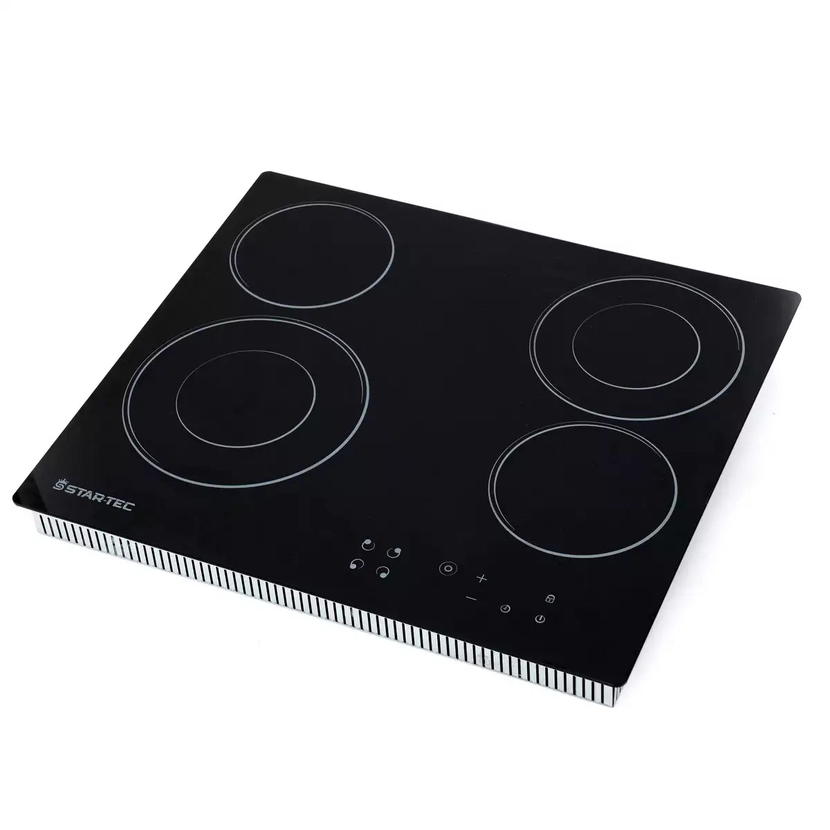 Startec Built-In Ceramic Hob 60cm, ER4604T - Stainless Steel Structure