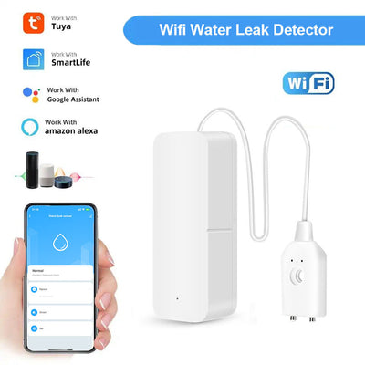 Gopeta WL-898WT Tuya WIFI Water Leakage Sensor - White