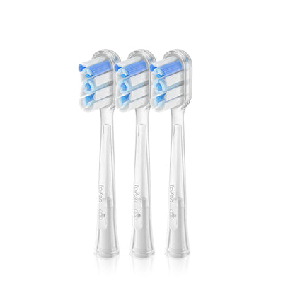 Laifen Head Transparent Toothbrush - SuperClean / Pack Of 3
