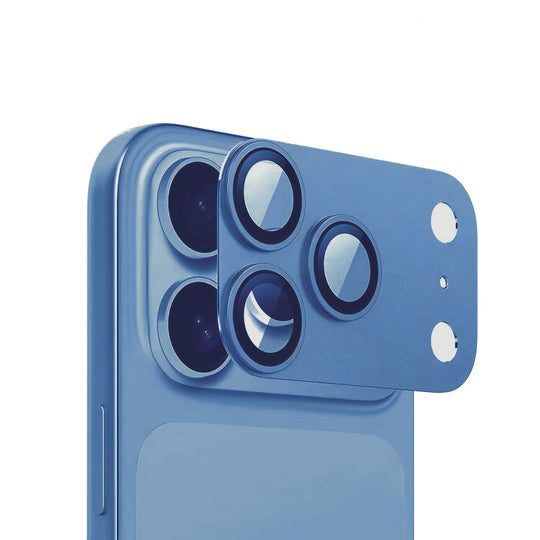 iEngage Iphone 17 Pro Titanium Alloy Frame Camera Lens - Deep Blue