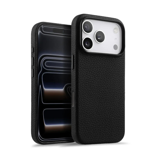 Melkco Premium Leather Magsafe Case for Apple iPhone 17 Pro Max - Black