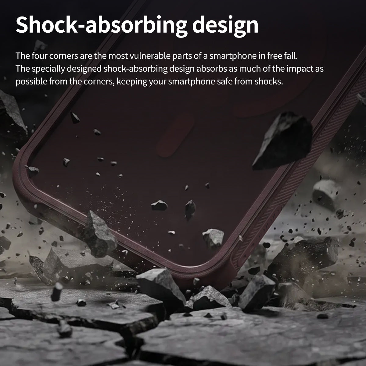 Araree Duple Armor Magsafe Cover for Apple iPhone 18 Pro/Appple iPhone 17 Pro - Burgundy