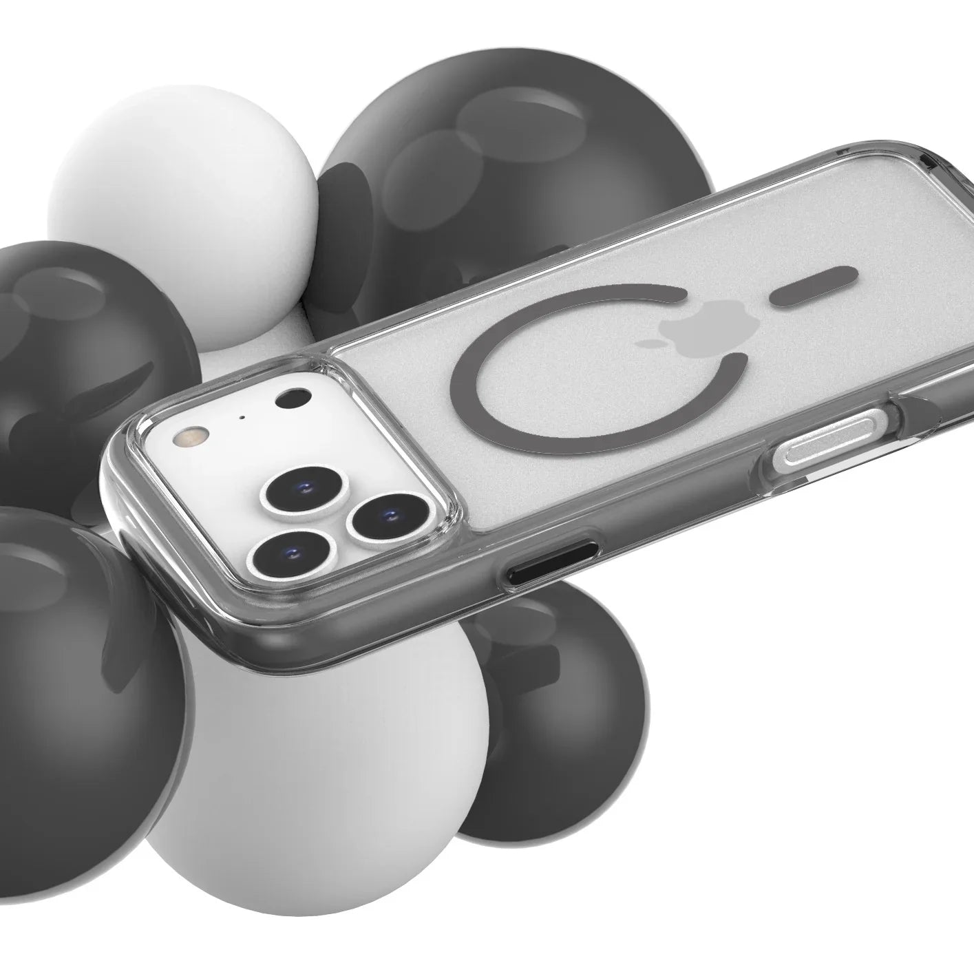 Araree Duple Air Magsafe Case For Apple iPhone 17 Pro Max - Light Gray