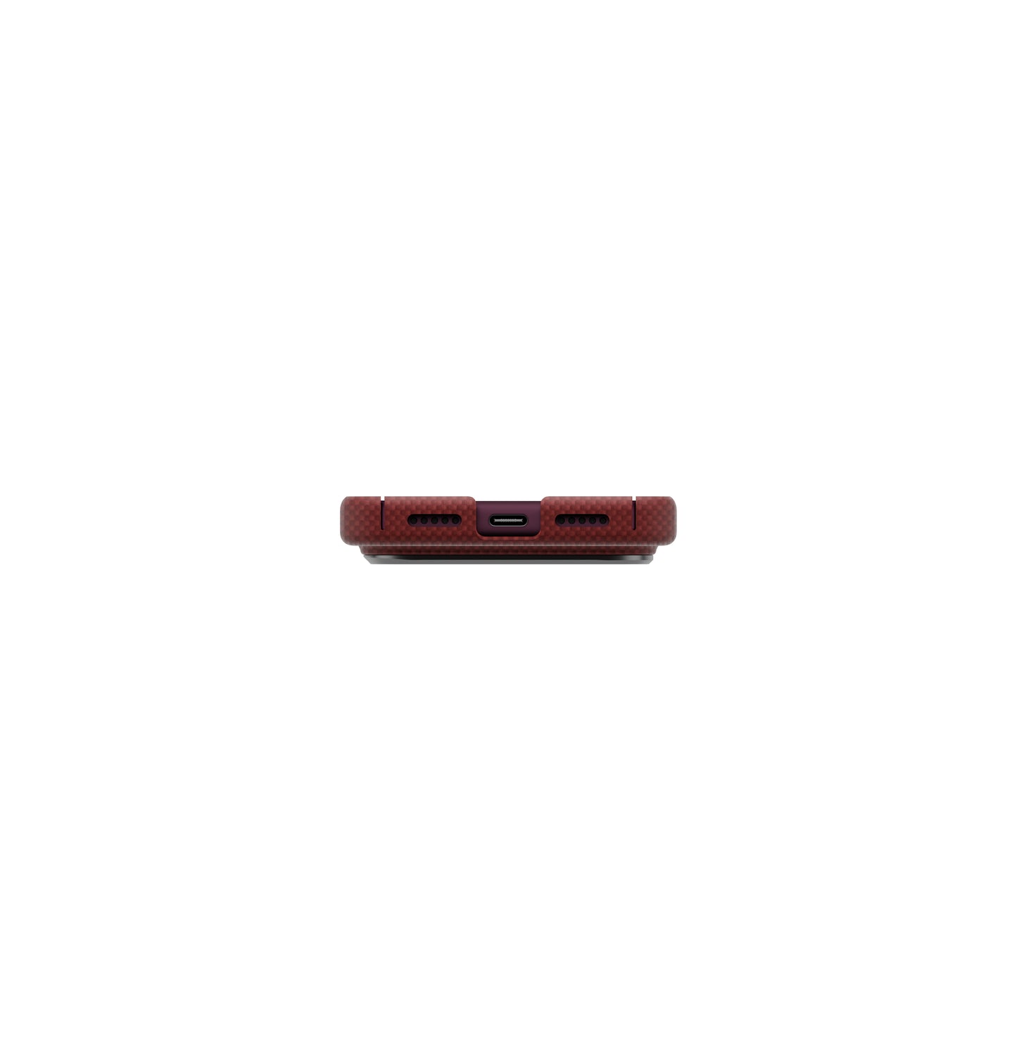 Uniq Hybrid Keva Edge MagSafe Case for iPhone 18 Pro Max - Ember Red