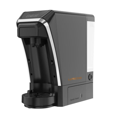 LePresso Multifunctional Coffee Machine With Italian Pump & Flow Meter - Black Color