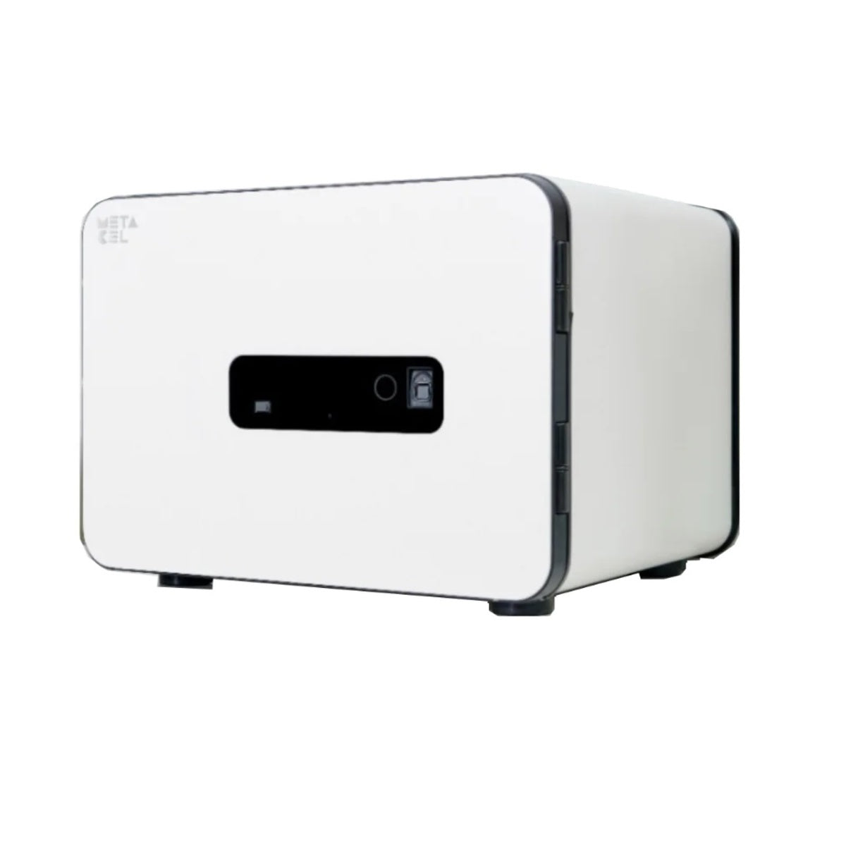 Metacel Safe Digital and Fingerprint Lock 37kg, White - MC-20PR(NI)